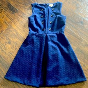 Madison Jules Navy dress, size med